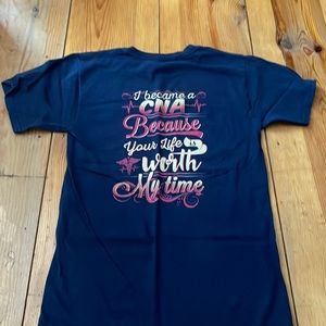 Navy Blue CNA shirt